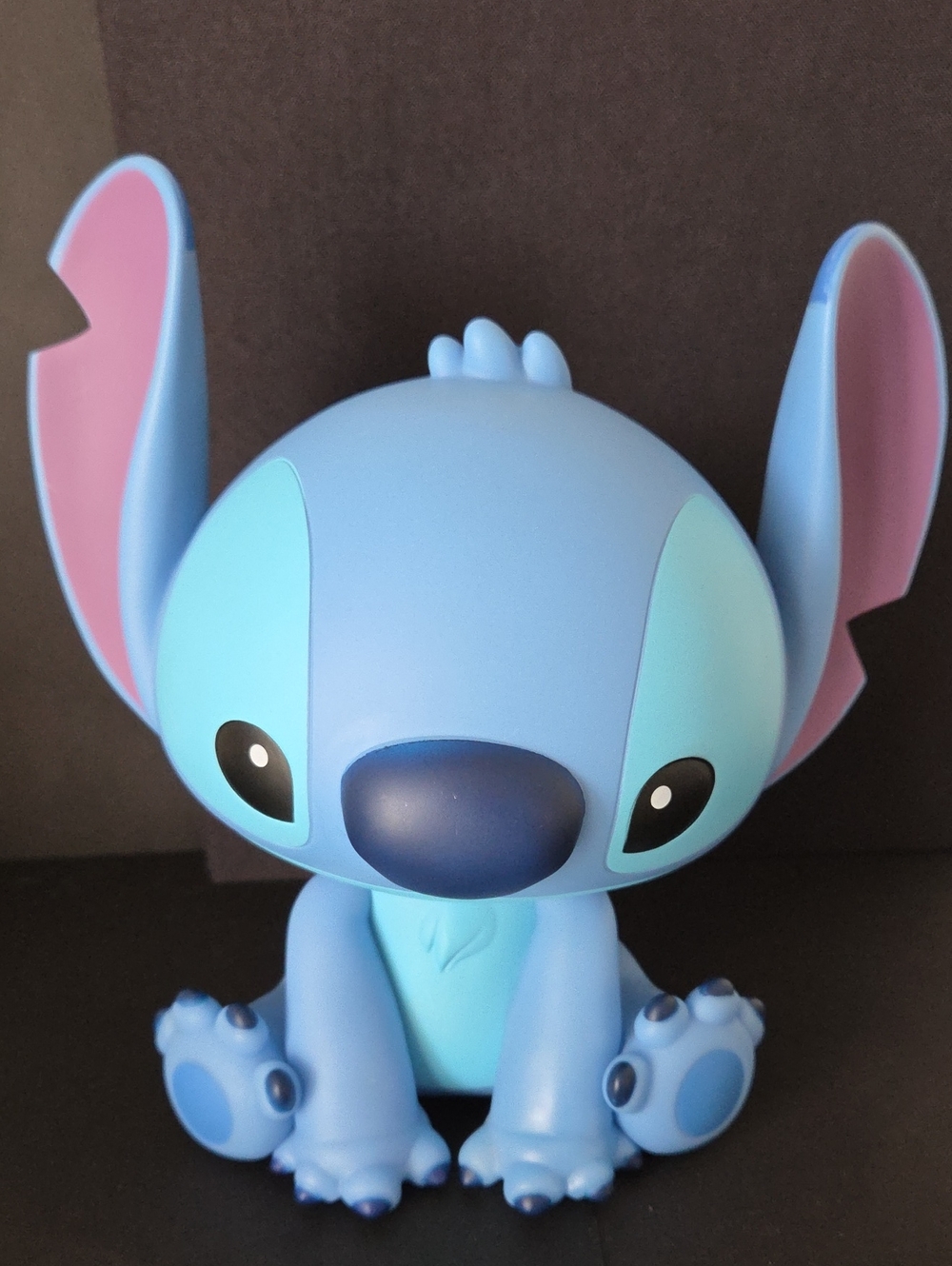 Disney Lilo & Stitch PVC Figural Coin Bank 9" Monogram Collectible Piggy Bank